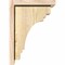 Ekena Millwork Pescadero Rough Sawn Corbel w/Backplate, Douglas Fir, 8"W x 10"D x 14"H COR08X10X14PEC01RDF - alternate 4